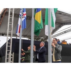 A Semana da Pátria com um belo desfile no Sete de Setembro em Campo Largo